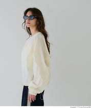 Casual sports style nylon long-sleeved sweatshirt