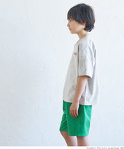 童裝刺繡LOGO短袖T恤