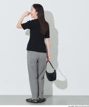 凹凸肌理蝴蝶結西裝褲 (Soccer Tapered Pants)