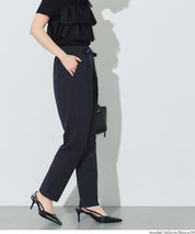 凹凸肌理蝴蝶結西裝褲 (Soccer Tapered Pants)