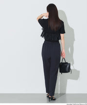 凹凸肌理蝴蝶結西裝褲 (Soccer Tapered Pants)