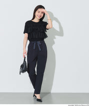 凹凸肌理蝴蝶結西裝褲 (Soccer Tapered Pants)