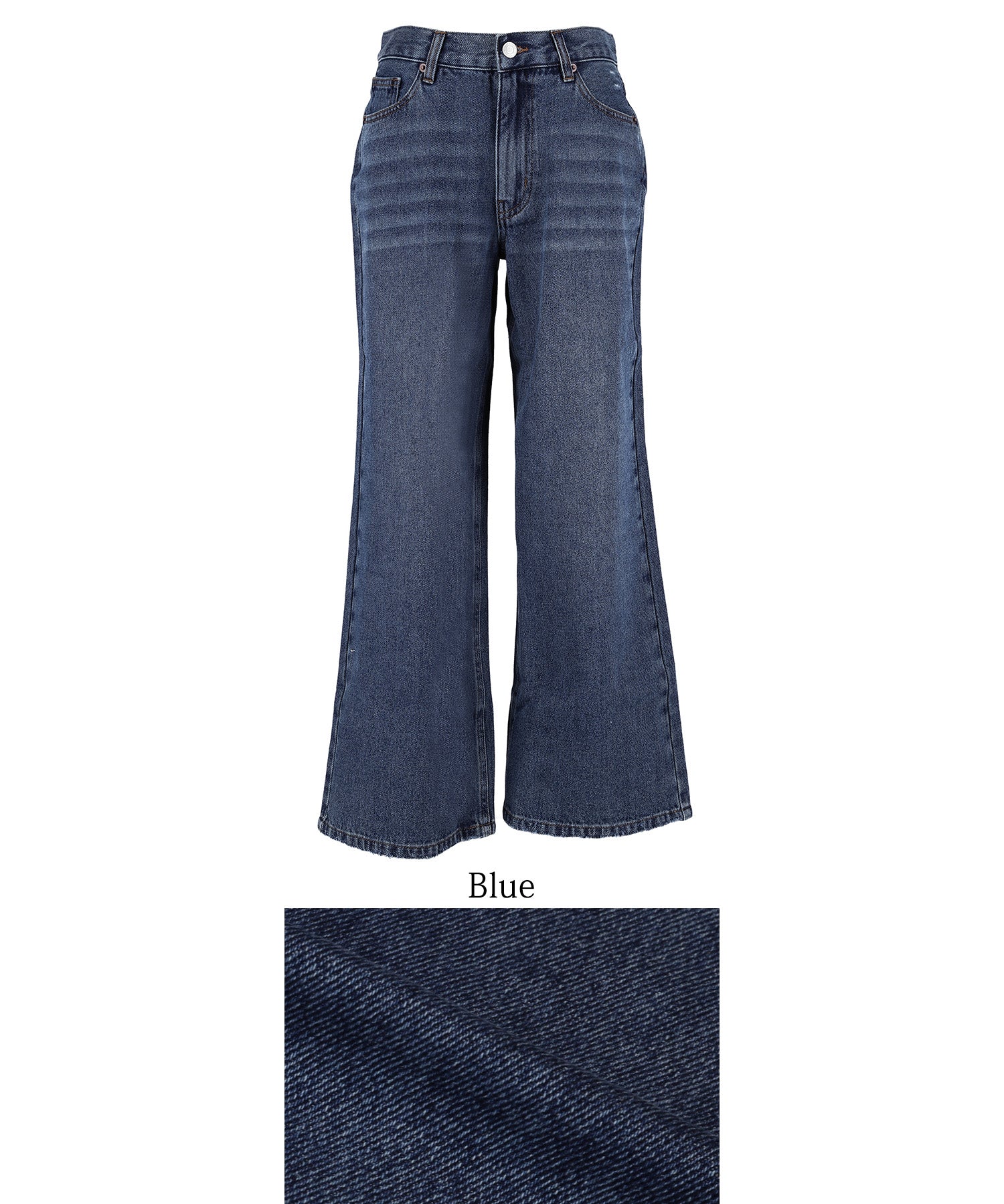 復古低腰直筒牛仔褲