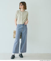 【可配套】復古顯瘦直筒牛仔褲