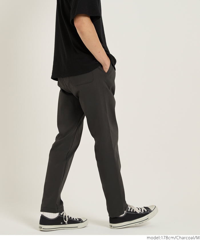 男裝彈性錐形褲