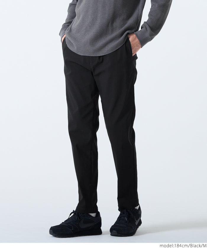 男裝彈性錐形褲