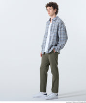 男裝彈性錐形褲