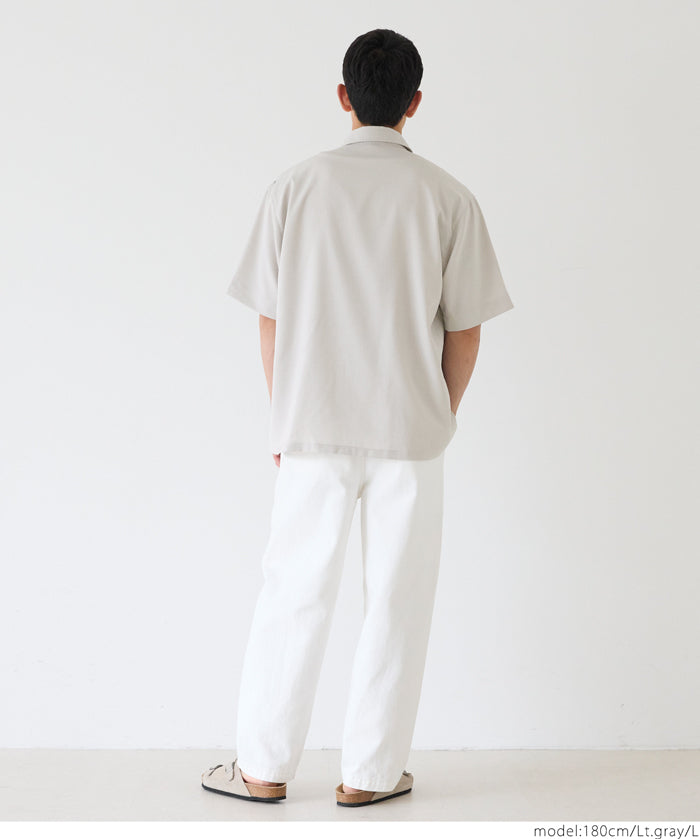 【可配套】男裝簡約文青口袋短袖襯衫