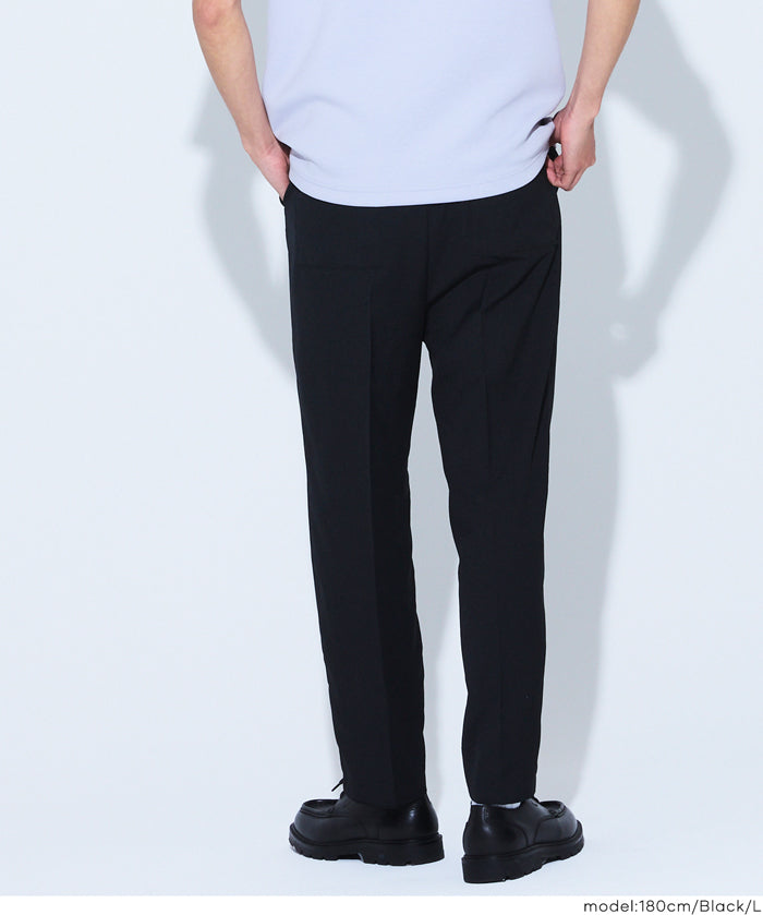 男裝【可配套】彈性錐形西裝褲