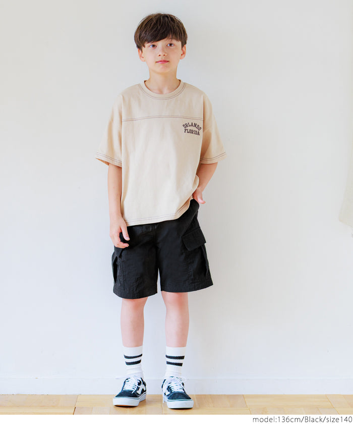 童裝尼龍工裝短褲