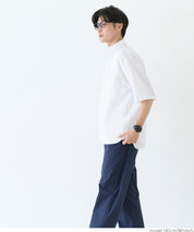 男裝混棉短袖襯衫