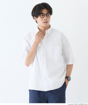 男裝混棉短袖襯衫