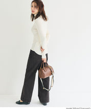 【保暖內刷毛】抽繩彈性牛仔褲