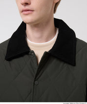 男裝日系文青衔缝夾克外套