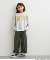 【保暖內刷毛】童裝秋冬款拉鍊工裝褲