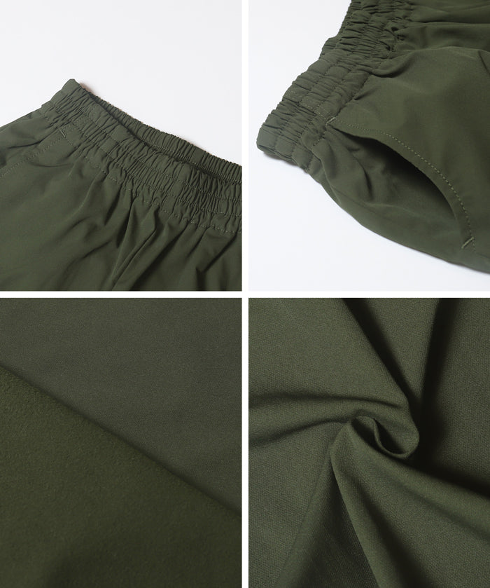 【保暖內刷毛】童裝秋冬款拉鍊工裝褲