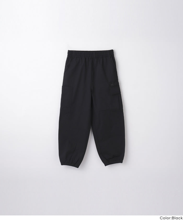 【保暖內刷毛】童裝秋冬款拉鍊工裝褲