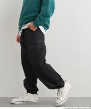 【保暖內刷毛】童裝秋冬款拉鍊工裝褲