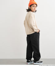 【保暖內刷毛】童裝秋冬款拉鍊工裝褲