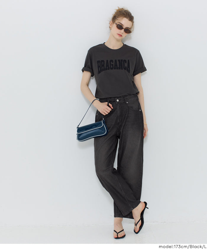 Women's Summer Denim Curved Pants