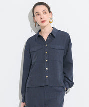 【可配套】單寧質感率性襯衫