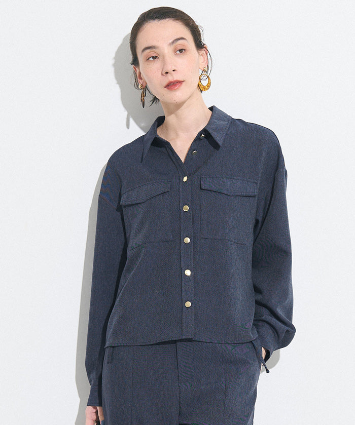 【可配套】單寧質感率性襯衫