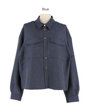 【可配套】單寧質感率性襯衫