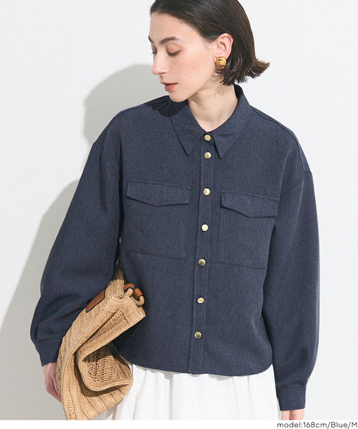 【可配套】單寧質感率性襯衫