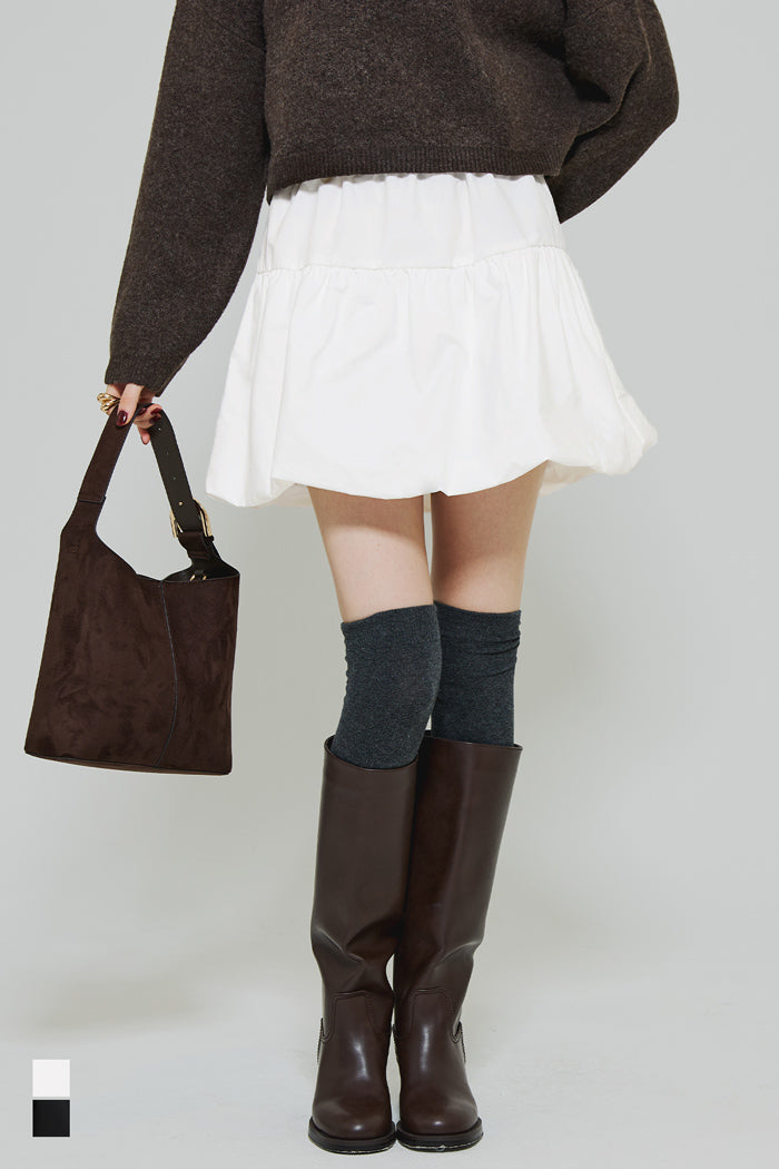 日系氣球迷你裙