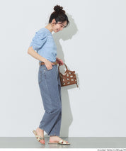 極輕無重力 水洗廓形彎刀牛仔褲 (Summer denim)