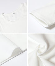 U領棉質長袖上衣