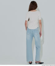 基礎款插肩袖五分袖上衣