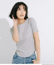 基礎款插肩袖五分袖上衣