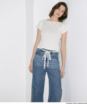 基礎款船領短袖上衣