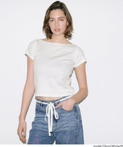 基礎款船領短袖上衣