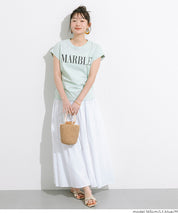 French sleeve printed T-shirt for women (not available for mail order) - Coca Coca