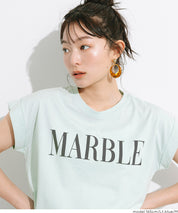French sleeve printed T-shirt for women (not available for mail order) - Coca Coca