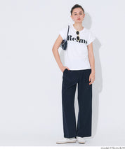 French sleeve printed T-shirt for women (not available for mail order) - Coca Coca