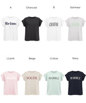 French sleeve printed T-shirt for women (not available for mail order) - Coca Coca