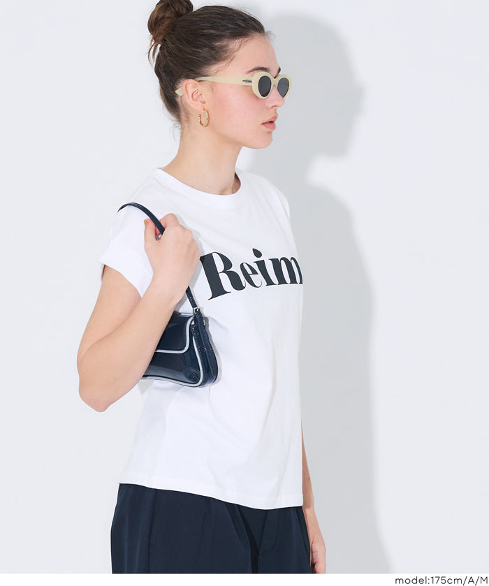 French sleeve printed T-shirt for women (not available for mail order) - Coca Coca