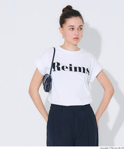 French sleeve printed T-shirt for women (not available for mail order) - Coca Coca