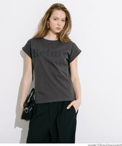 French sleeve printed T-shirt for women (not available for mail order) - Coca Coca