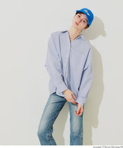 挺感棉質蝙蝠袖休閒襯衫 胸前口袋