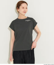 Women's French Sleeve Embroidered T-Shirt (Mail Order Available) - Coca Coca