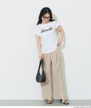 Women's French Sleeve Embroidered T-Shirt (Mail Order Available) - Coca Coca