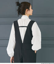 日系蝴蝶結長袖襯衫