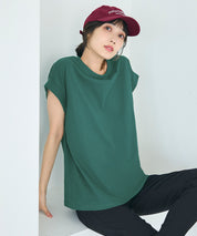 純色百搭法式袖上衣  (French sleeve T-shirt）