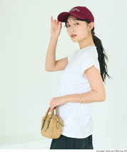 純色百搭法式袖上衣  (French sleeve T-shirt）