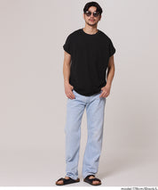 男裝柔軟棉質落肩無袖上衣 (Sleeveless cotton T-shirt)