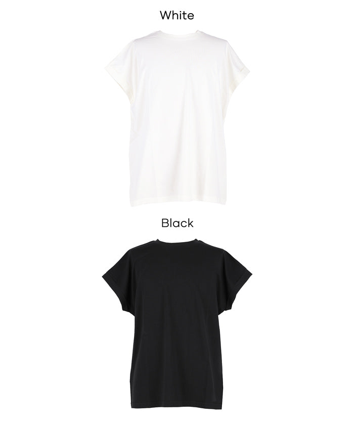 男裝柔軟棉質落肩無袖上衣 (Sleeveless cotton T-shirt)
